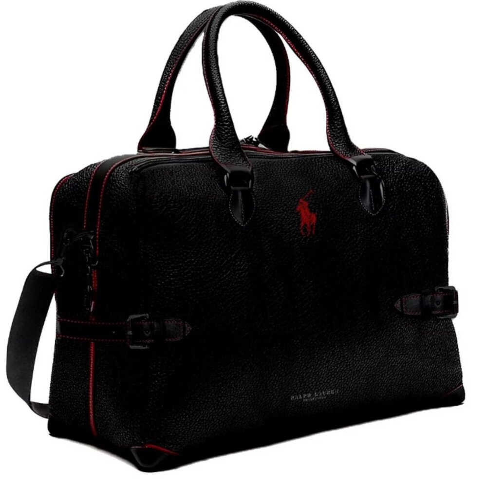 Ralph Lauren Fragrances The Polo Messenger Crossbody Duffel Bag New Release NWT